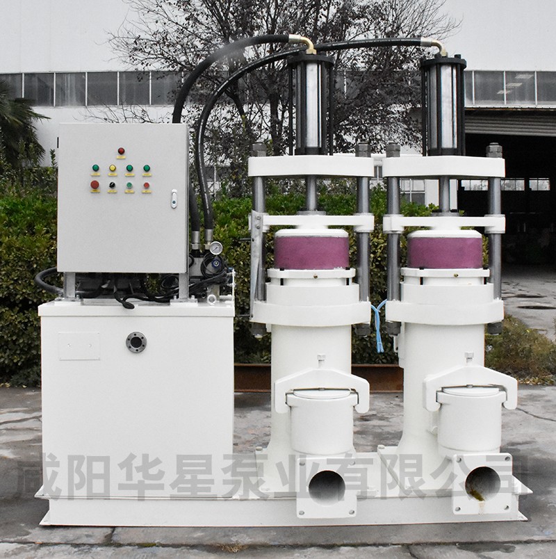 壓濾機(jī)節(jié)能進(jìn)料泵，液壓陶瓷柱塞泥漿泵